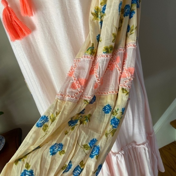 NWOT Free People Pink Mix It Up Tunic Dress small - Picture 6 of 8